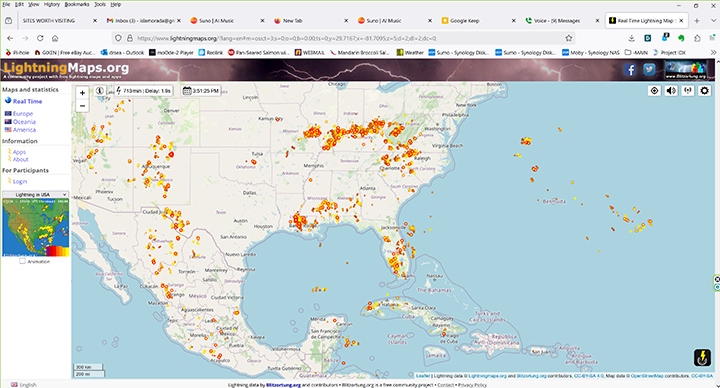 Lightning Maps
